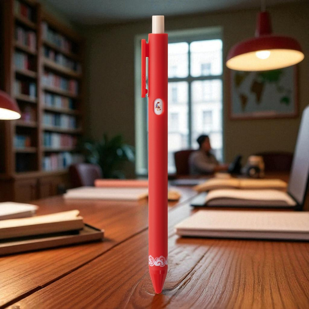 

TSR - Kaco Pena Pulpen Gel Small Window Pattern Quick Dry Black Ink 1 PCS - K1053