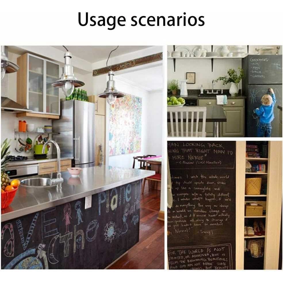 

JKMLLCM H&F Stiker Dinding Papan Tulis Whiteboard Flexible 200x45cm - HF514