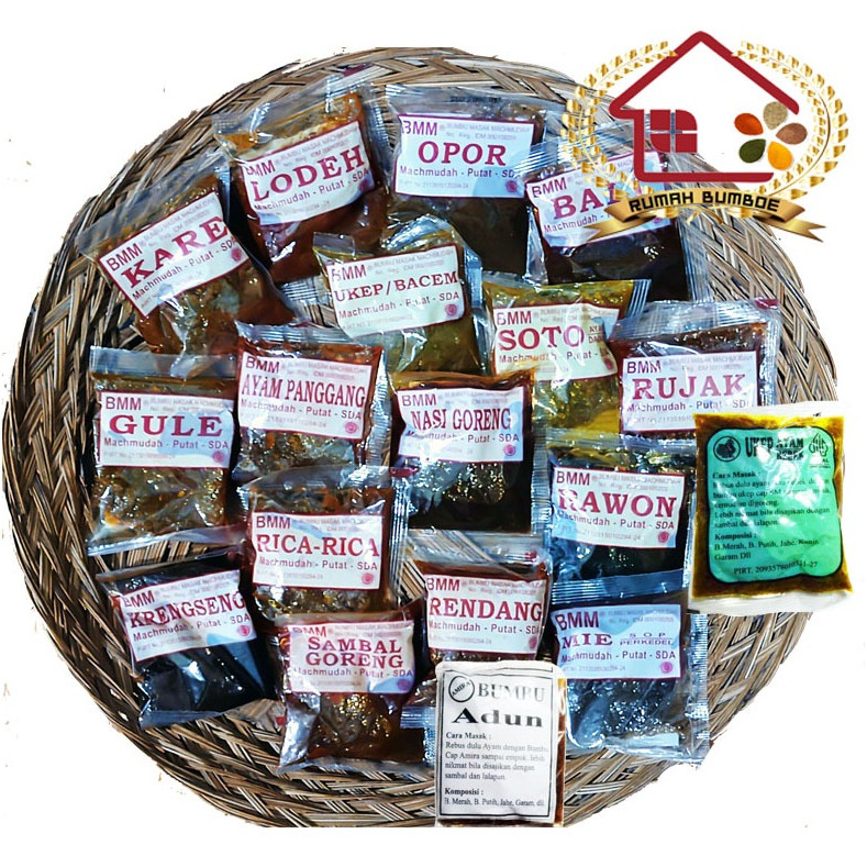 

[COD] (1 Pcs) BMM MACHMUDAH Bumbu Masak Machmudah Bumbu Instant
