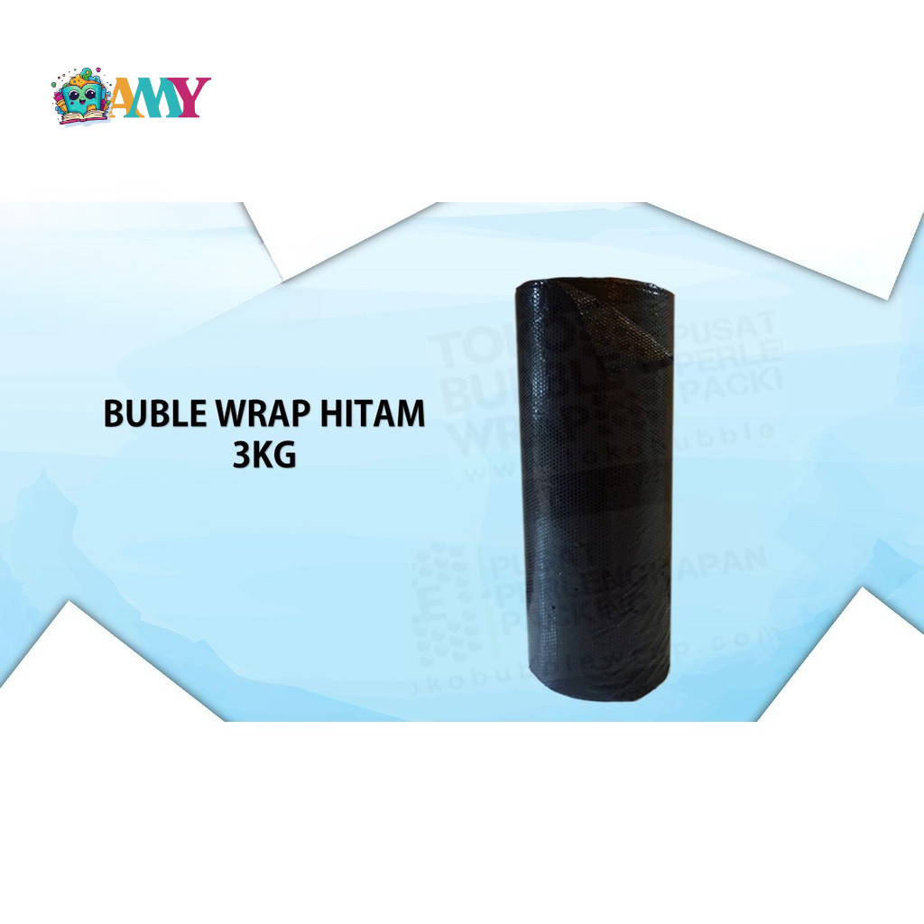 

BUBLE WRAP HITAM 3KG AMY STASIONARY