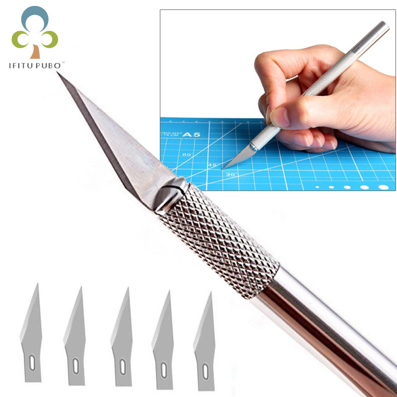 

Carving Knife Precision Cutting Hobby Knife for Clay Sculpture Pottery Modeling Polymer Craft Paper Carving Ceramics Tools GYH