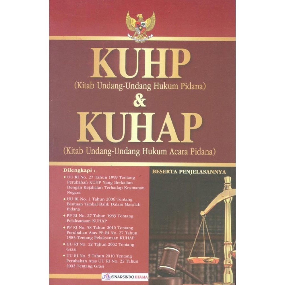 Gramedia Surabaya - Kuhp&Kuhap Beserta Penjelasannya Ed.2023