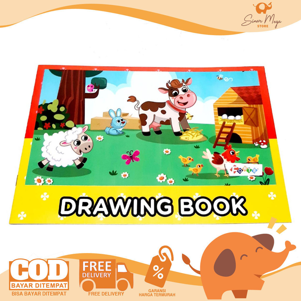 

Forte Buku Gambar A4 Drawing Book Ukuran A4 Murah Motif RANDOM Berkualitas