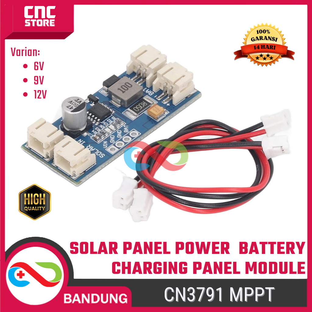 CN3791 MPPT Solar Charger Module 6V 9V 12V - Lithium Li-ion 18650 Battery Charging for Solar Panel