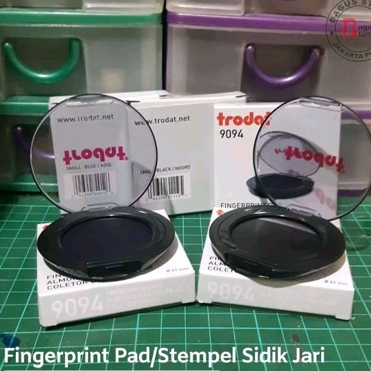 

Thumb Print Pad TRODAT 9094 Cap Jempol Sidik Jari Notaris Fingerprint pad