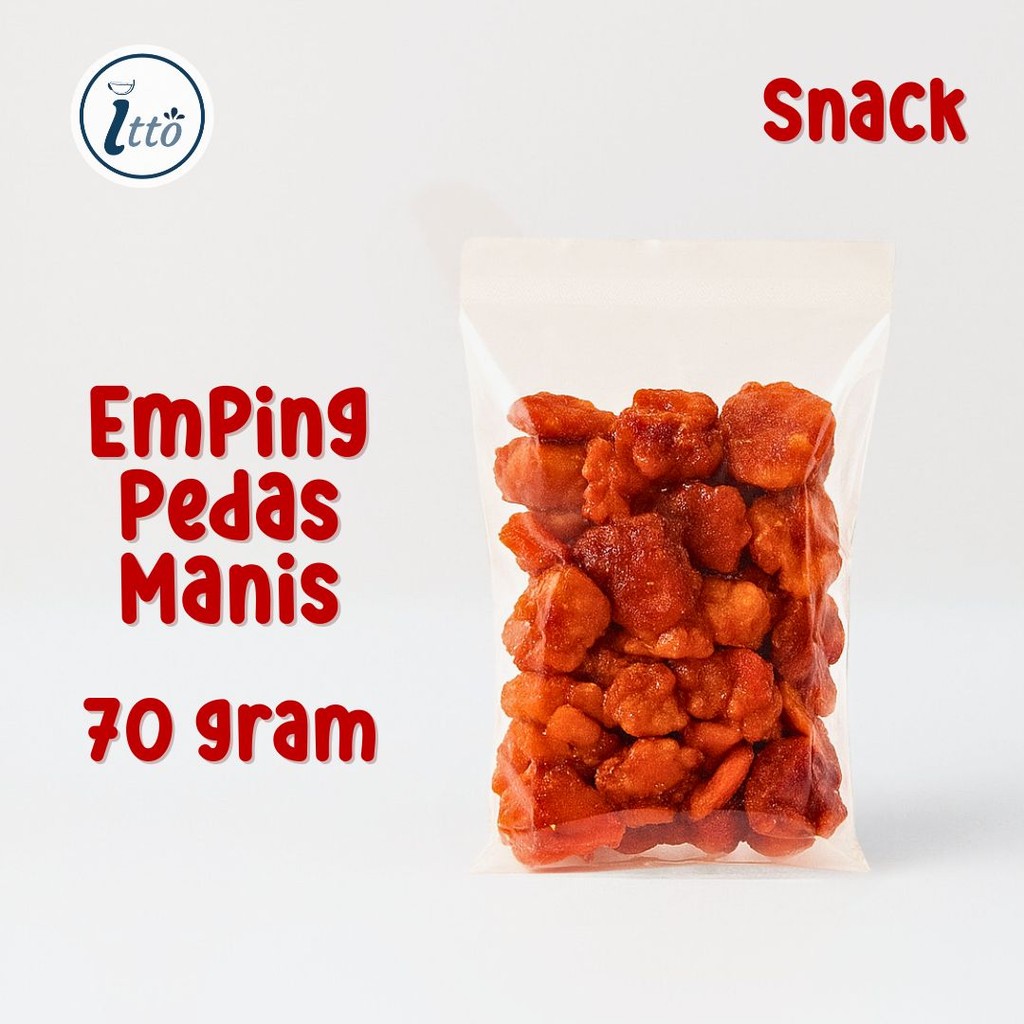 

Cemilan Enak Snack Emping Pedas Manis Eceran