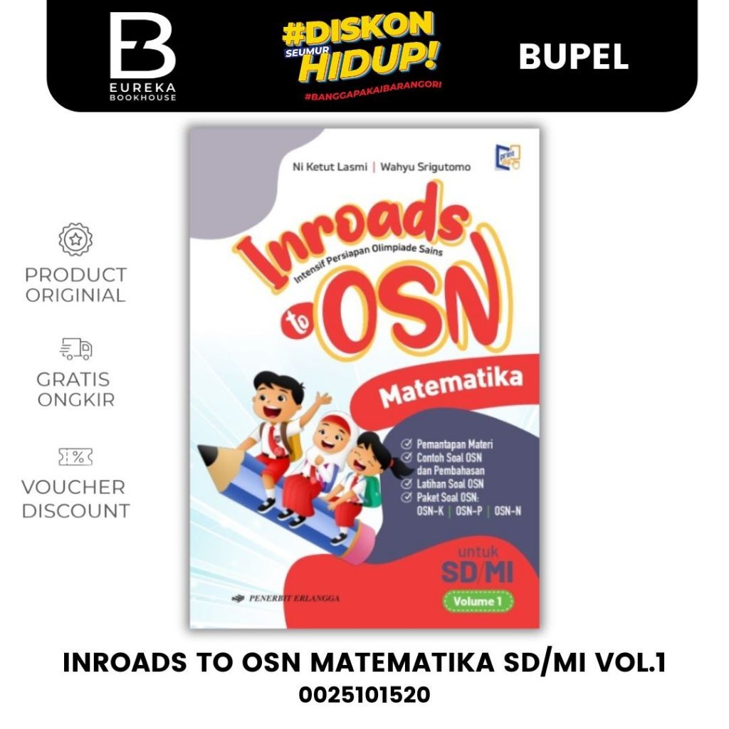 ERLANGGA - INROADS TO OSN MATEMATIKA SD/MI VOLUME 1