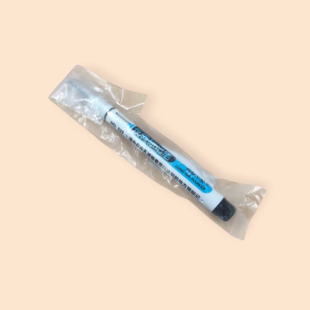 

1CLICK2BUY Toddi Spidol Permanen Mata Pena Long Nib Permanent Marker - 323