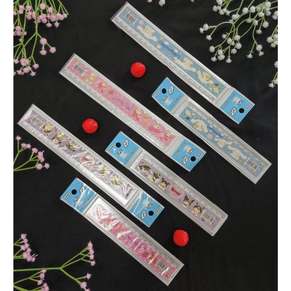 

BPP R-GNR Penggaris 15cm dan 20cm Sanriooimut