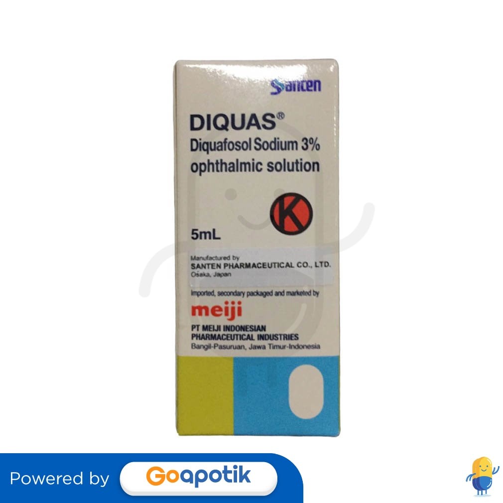 Diquas 3% Tetes Mata 5 Ml