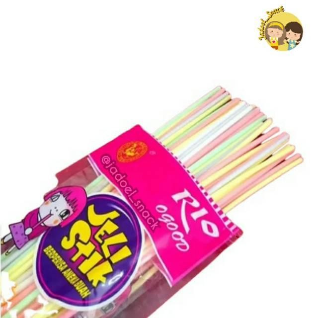 

Permen Jeli Stik Jumbo isi 50 Stik Rasa Buah by Jadoel Snack Candy Jelly Food Jeruk - JELI STIK JUMBO
