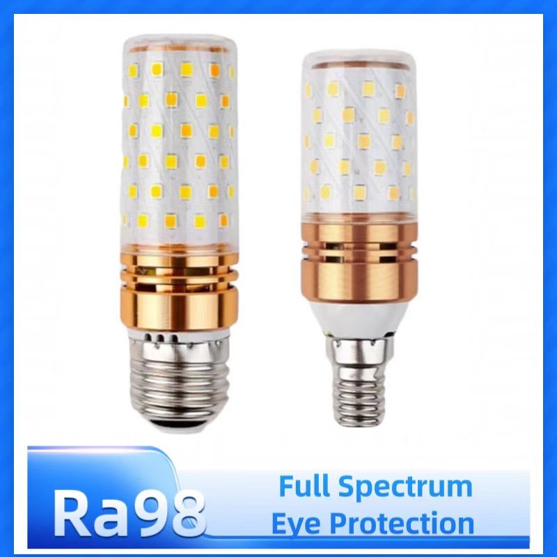 3CCT Color  anging12W 16W Super Bright Light Bulbs Full Spectrum High CRI 97 E14 E12 E26 E27 LED Cor