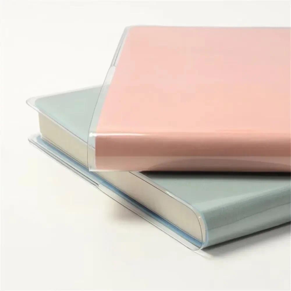 

Waterproof PVC Transparent Protective Sleeve for A6 A5 Notebook Journals Planner Book Diary Protect Cover Office Supplies