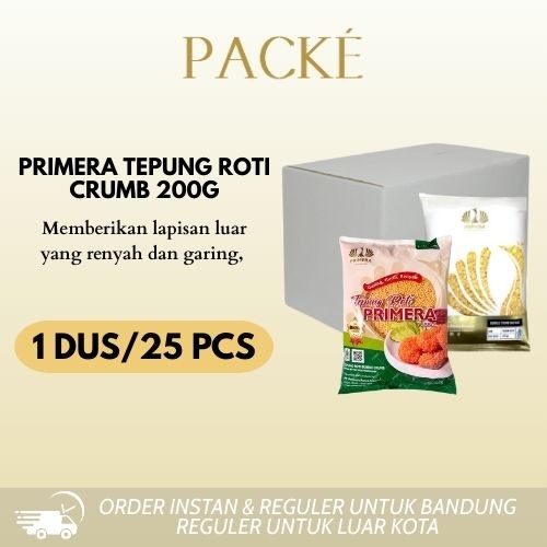 

Primera Bubble Crumb/ Star Crumbs / Tepung Bentuk Bintang / Tepung Roti Bintang / Bubble Crumb Bintang / Kemasan 200g/500g 1 CARTON