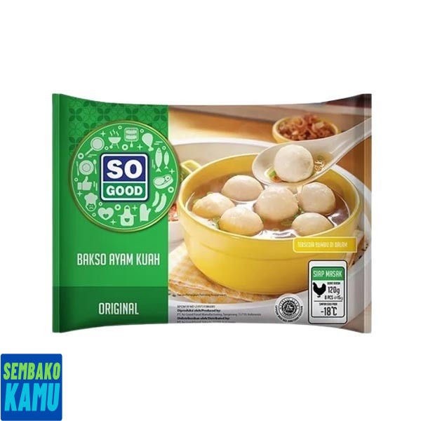 

So Good Baso Ayam 120 gr