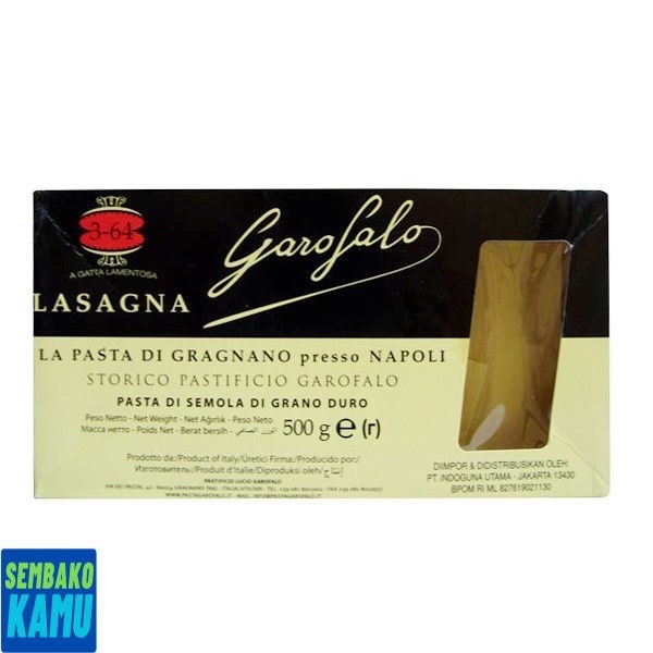 

Garofalo Lasagna 500 gr - Pasta