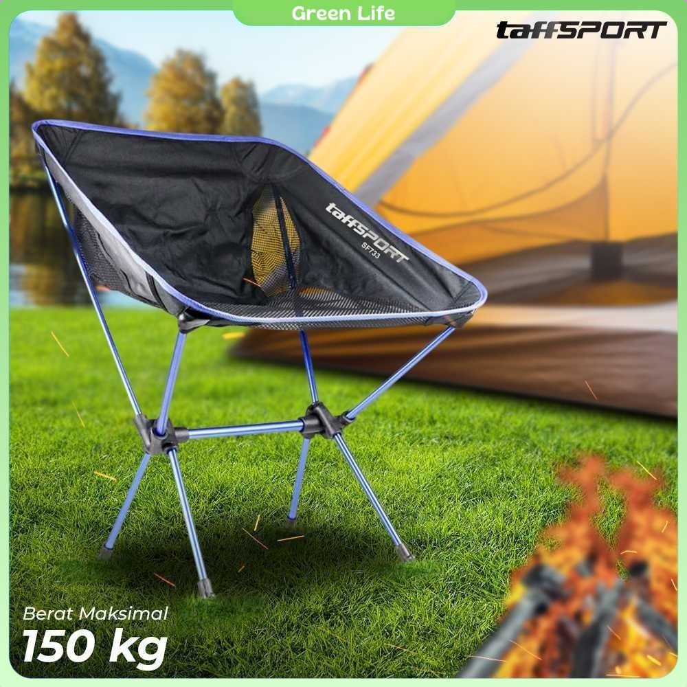 TaffSPORT Kursi Lipat Memancing Folding Fishing Chair - SF733