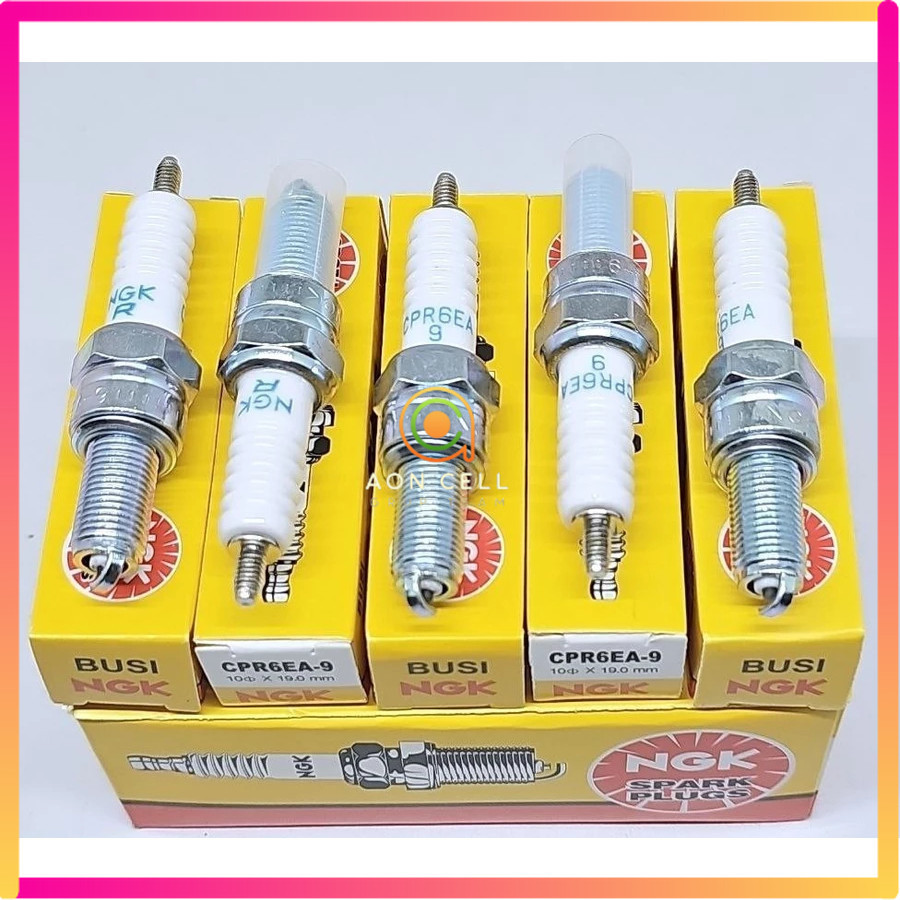 [an] BUSI NGK CPR6EA-9 KARISMA/SUPRA X 125/REVO ABS/BEAT FI/VARIO/BLADE/SCOOPY/SPACY BUSI MOTOR NGK 