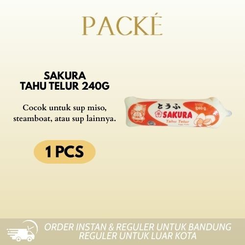 

SAKURA TAHU / TAHU TELUR 240GR