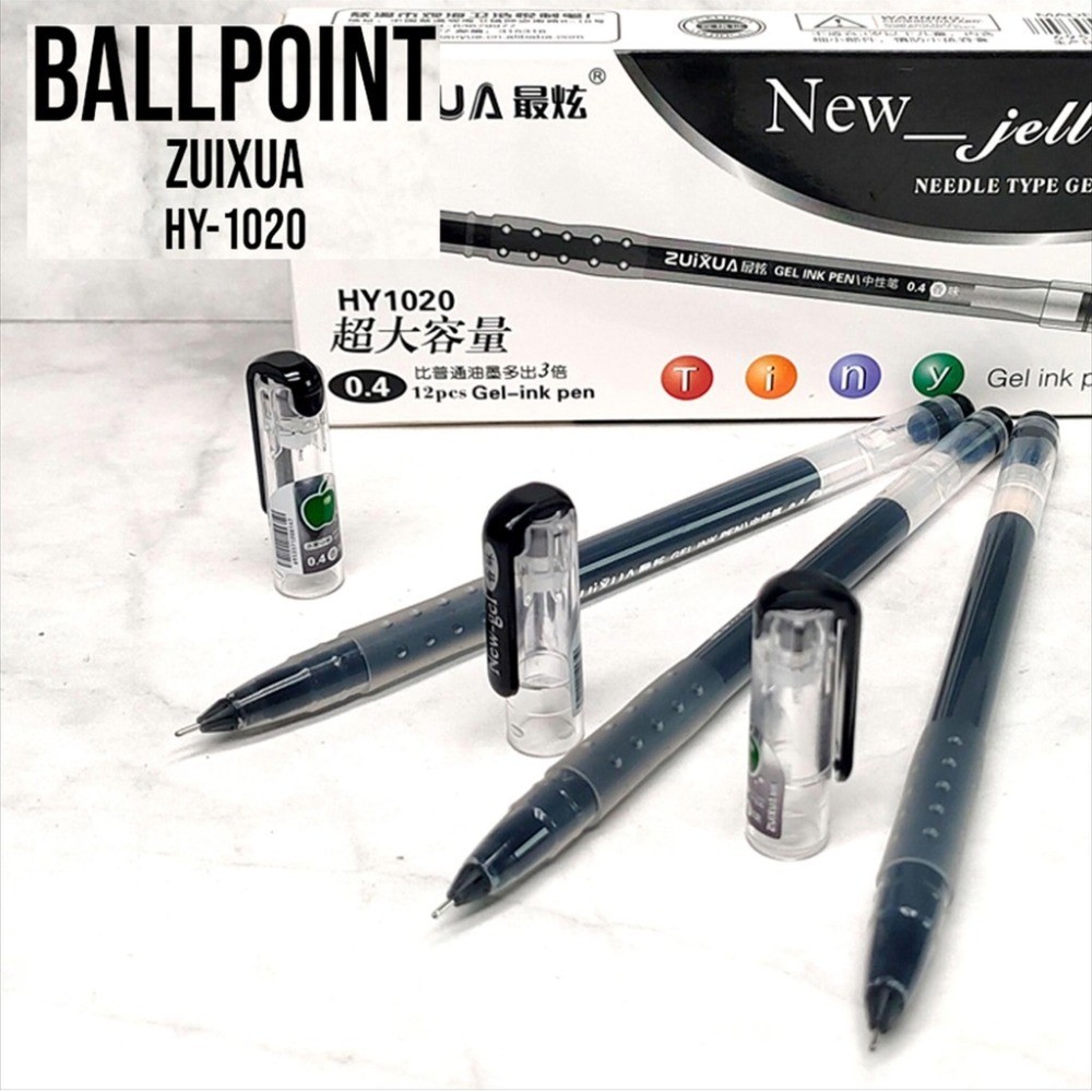 

❤️️12pcs Pulpen New Jell ZUIXUA/ / Pulpen Gel Office ZUIXUA HY1020❤️️