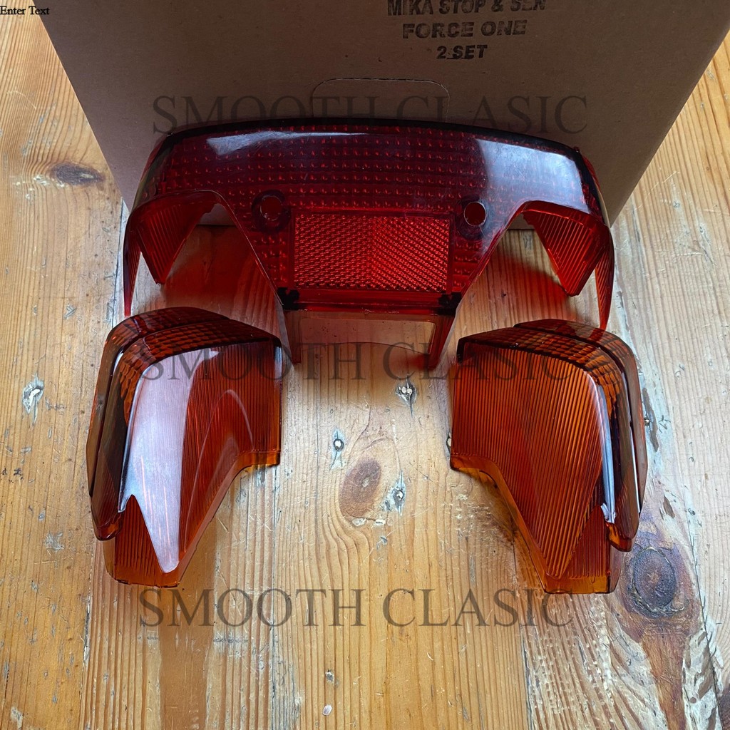 Mika Lampu Stop + Sen Force 1 Crypton Merah