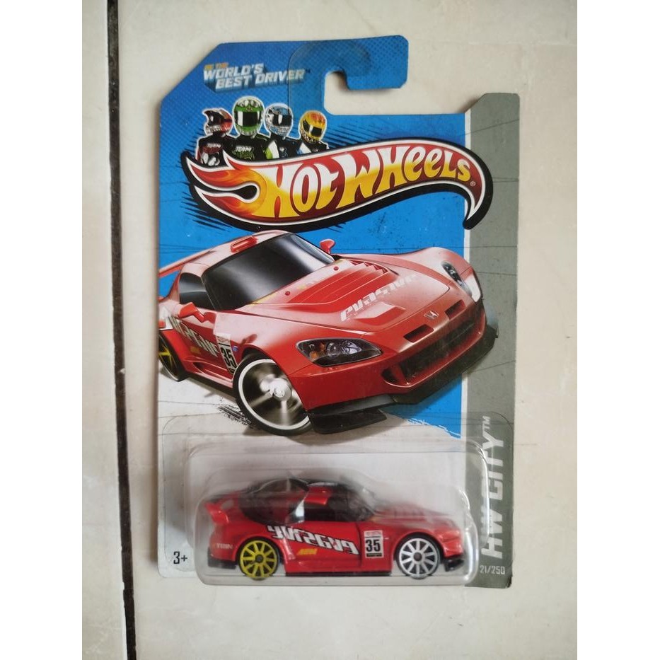 HOT WHEELS ERROR - HONDA S2000 RED  HW CITY