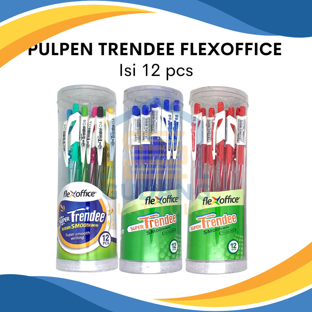 

PULPEN TRENDEE CETEK TABUNG ISI 12 PCS