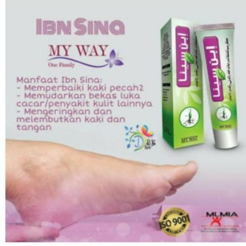 My Way Ibnu Sina Cream Gatel Kaki Pecah-Pecah