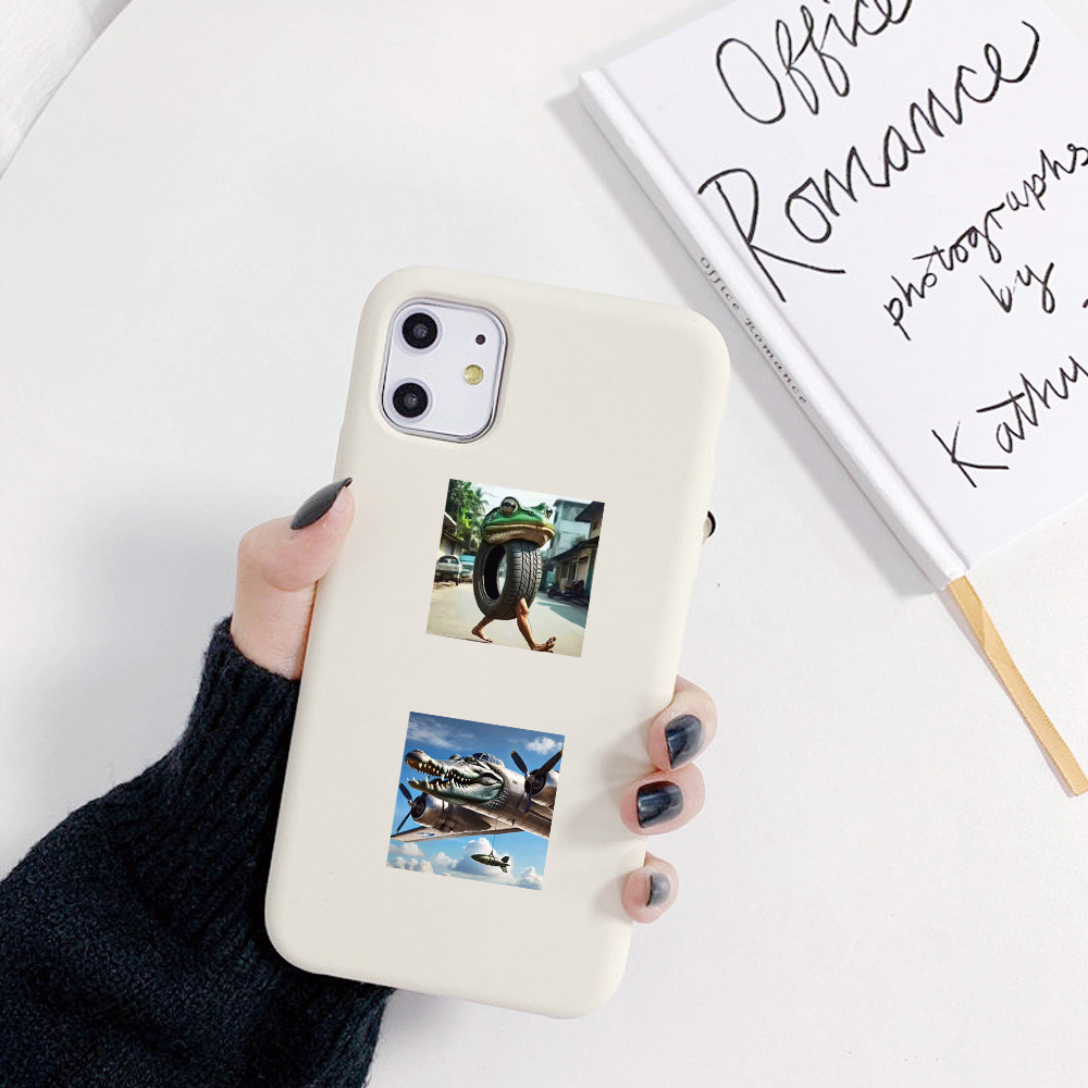 

500pcs Tralalero Tralala Stickers Cartoon Tungtung Sahur Brainrot Kids Plan Stationery Package Sealing Paster Decor Toys Gift