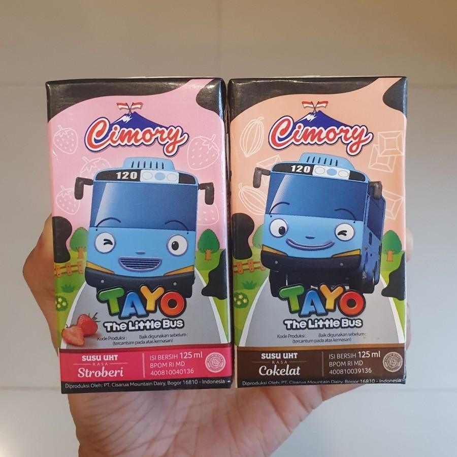 Cimory Fresh Milk Susu UHT Mini 125ml Rasa Coklat / Stroberi