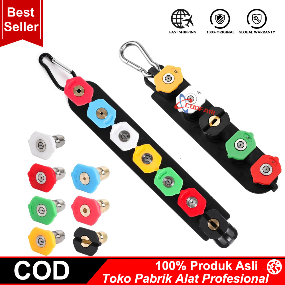 Tempat nozzle spray tip holder quick release jet cleaner high pressure washer - Tempat penyimpanan n