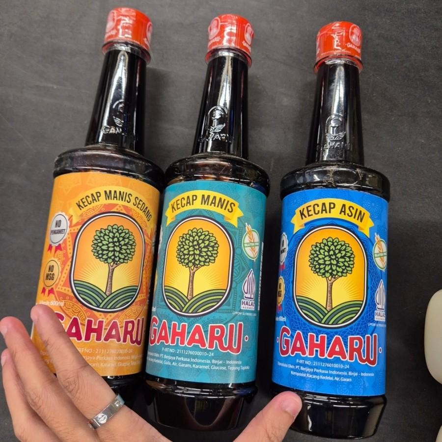 

Gaharu Kecap Asin / Kecap Manis / Kecap Manis Sedang Botol 600ml