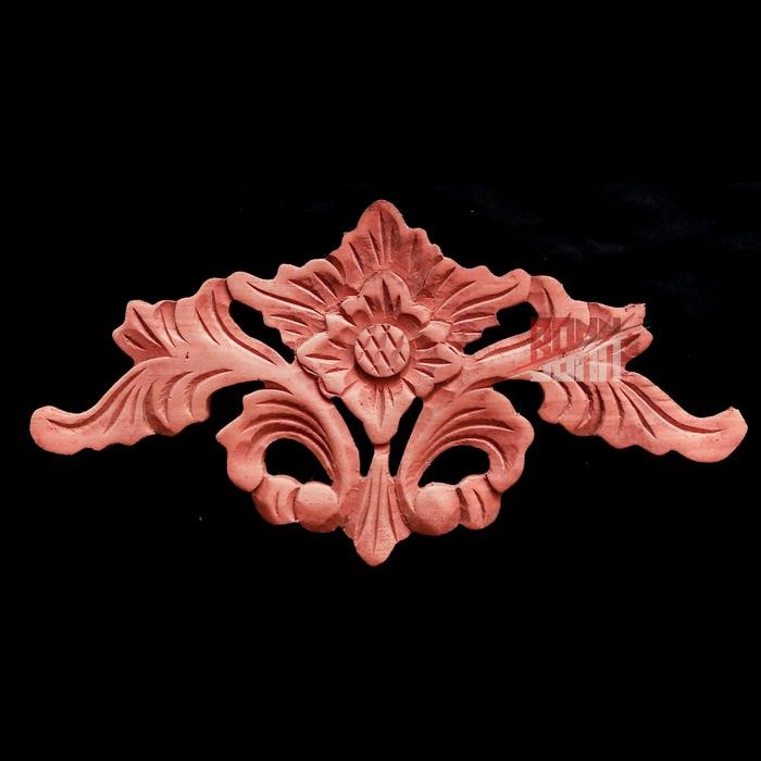 ornamen ukir kayu mahoni - ornamen tempel ukir kayu - ornamen tempel PGR I