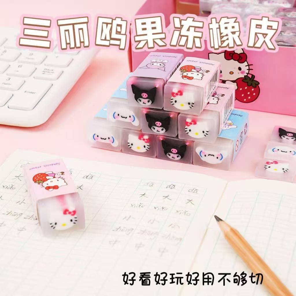 

Penghapus Karet wangi/ Eraser / Hapusan Pensil Motif Dino Bola dan Buah 1 Pcs Penghapus Eco PVC / Eraser Unik Lucu