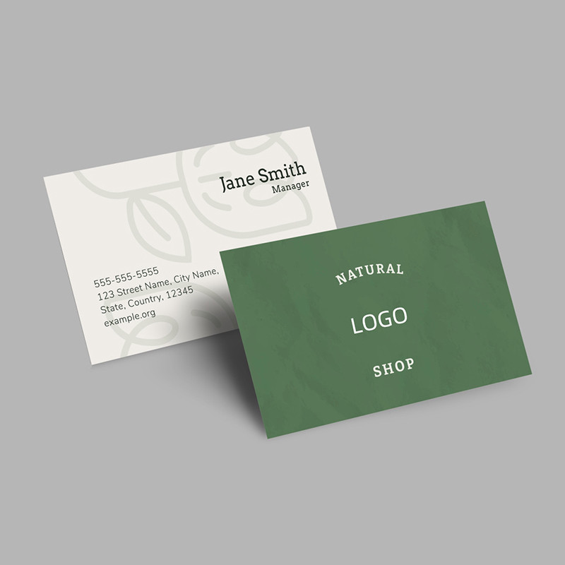 

50-500PCS business card production printing high-end business card customized color double-sided card printing business card des