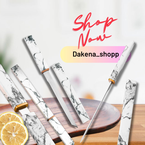 Pisau Katana UNIK Bermotif / Pisau Dapur / Pisau Daging / Pisau Koki / Pisau Jepang Super Tajam / Pi