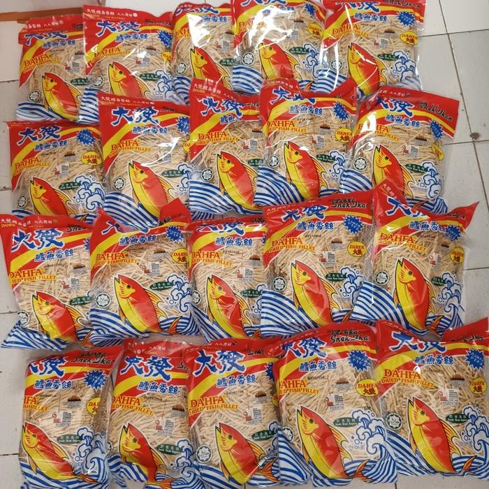 

SNEK IKAN DAHFA DRIED FISH FILLET SNEK IKAN SEGERA - 280gr Terlaris
