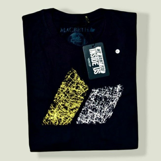 baju kaos pria original . Kaos Macbeth Premium / Full Hang Tag, Label&Asessoris Original