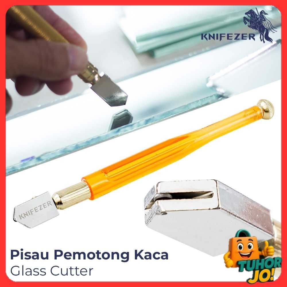 

KNIFEZER Pisau Pemotong Kaca Glass Cutter Diamond Cutting Tool - L9