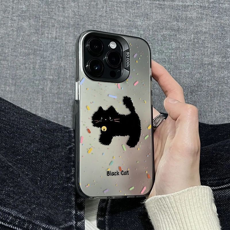 Casing iphone Anak kucing dengan jilbab untuk iPhone 7 8 11 12 13 14 15 16 PRO MAX PLUS IPHONE XR X 