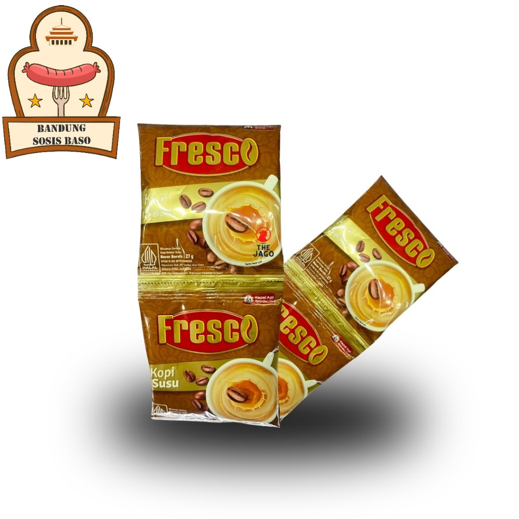 

Kopi Fresco Susu Renceng (isi 10) - Pilihan Kopi Susu Nikmat & Super Ekonomis