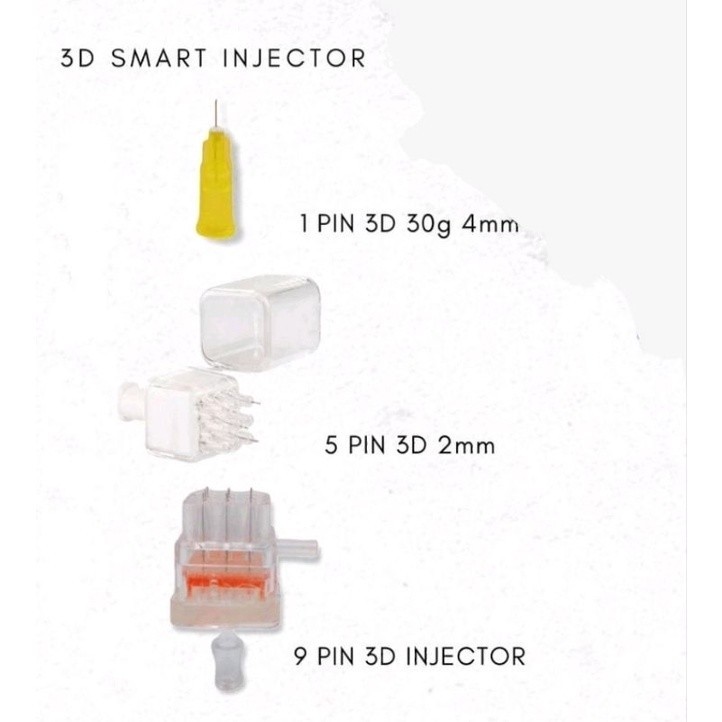 jarum ez injector 3D smart injector jarum mj2 ez injector injeksi serum mesotheraphy alat meso vanad