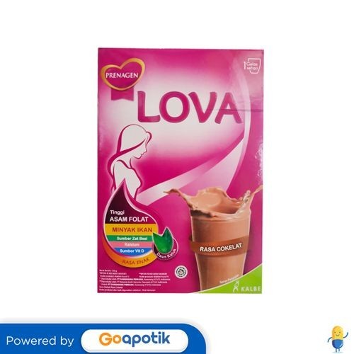 

Prenagen Lova Susu Bubuk Rasa Cokelat 120 Gram Box