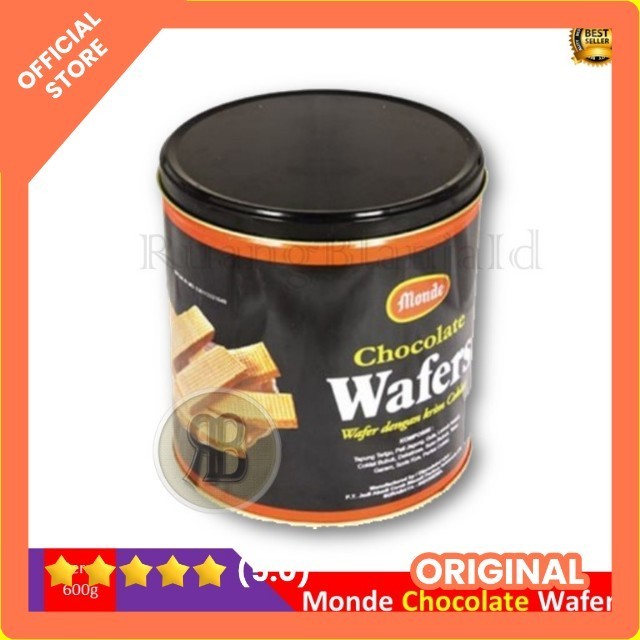 

Monde Wafer coklat kaleng 600gr - wafers chocolate tin