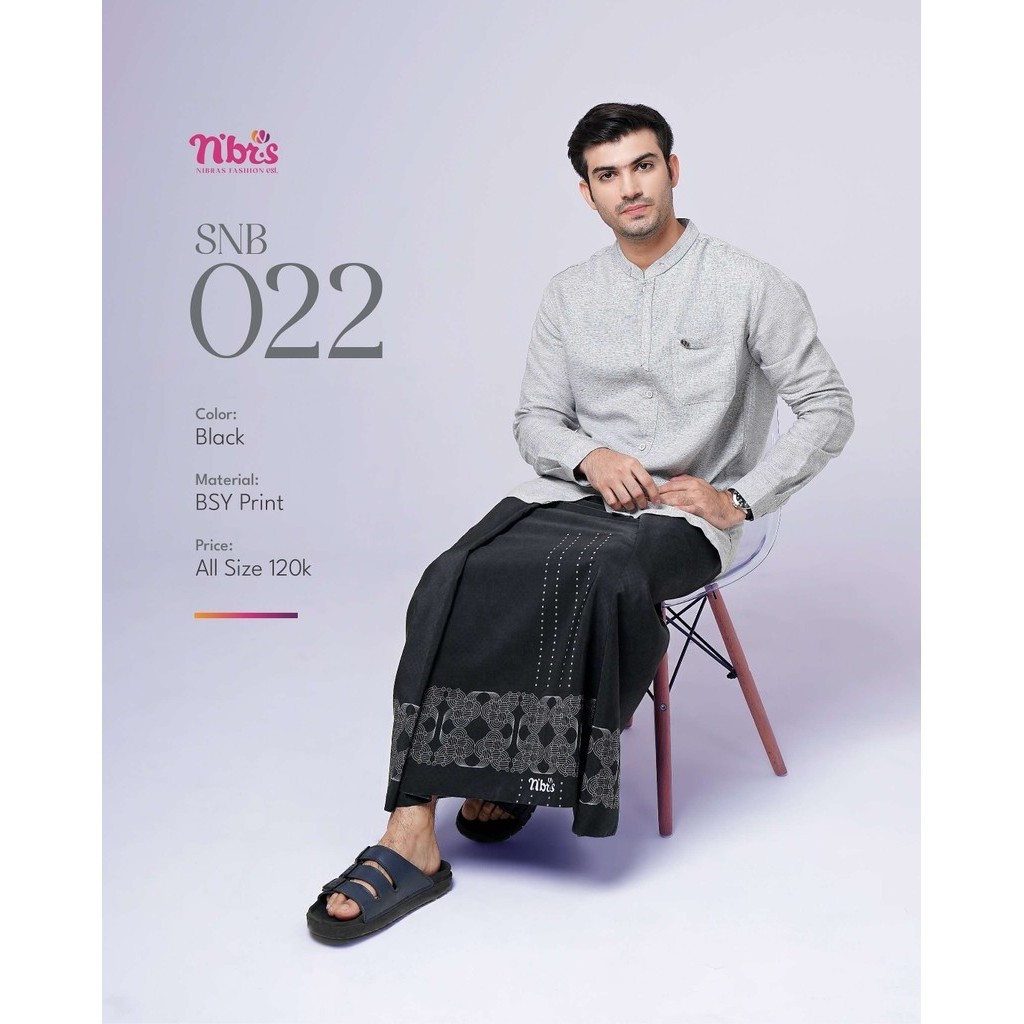 Nibras_Bandung - Sarung Pria Dewasa Terbaru SNB 022 by Nibras