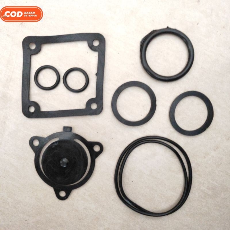 Seal Sil Kit Set Karet Bodi Gentongan Mesin Pompa Sedot Air Irigasi Sawah Water Pump Alkon 2 inch di