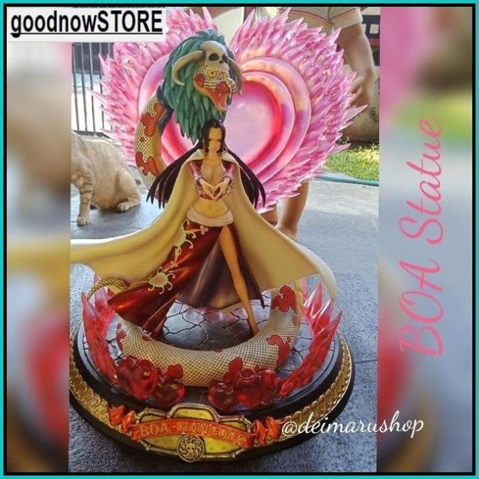 Rare Action Figure Mero Mero Mellow Boa Hancock BBT Studios Boa Hancock One Piece Resin Statue no
