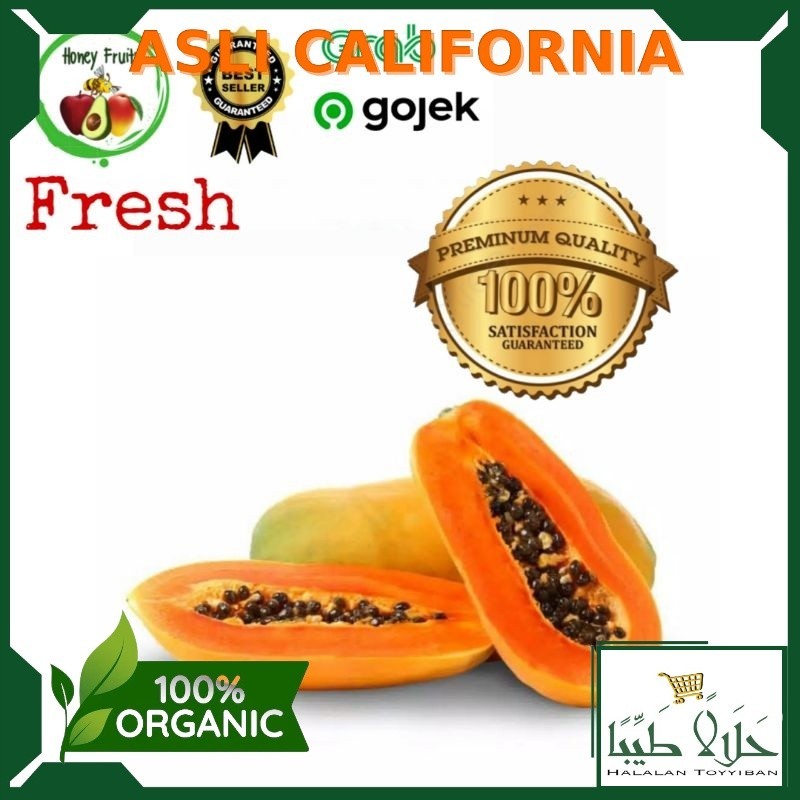 

Pepaya California /1 buah Per 1 Buah