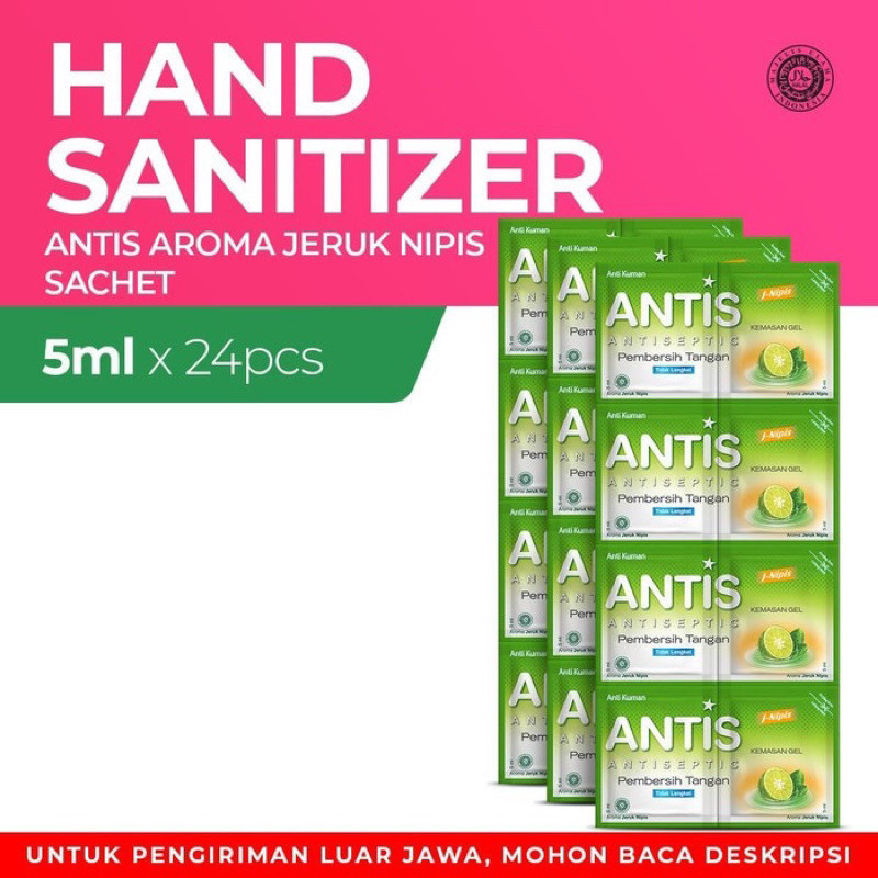 ANTIS HANDSANITIZER 1 RENCENG