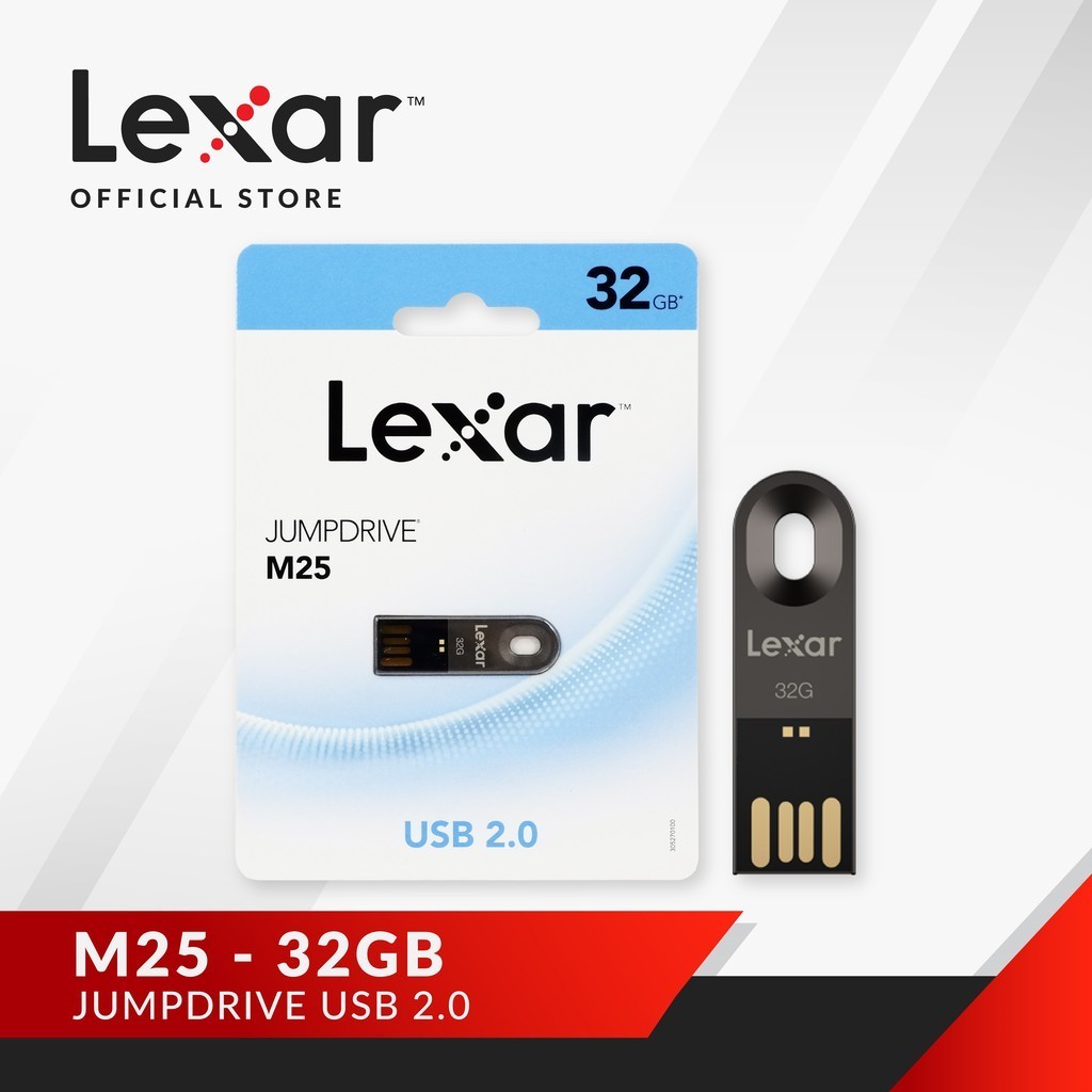 Flashdisk Lexar 32GB M25 USB 2.0 - Orignal